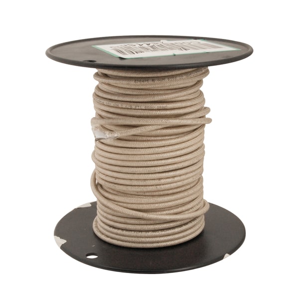 Wire, Hi-Temp , 10 Ga, Tan, 100'